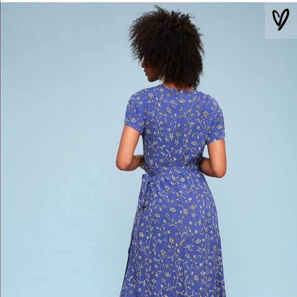 Lulu’s Summer Safari Wrap Maxi Dress - Picture 4 of 9